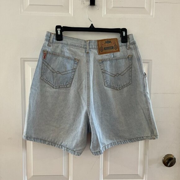 Y2K PS Gitano 90's Vintage High-Rise Mom Jean Shorts Sz 18 - Picture 6 of 9
